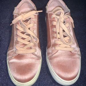 Women's Charming Charlie Pink Satin Shoes